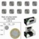 Pila Boton Oxido De Plata 321 / SR616SW (Caja 10 Pilas)