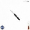 Cuchillo Aspen Mondador Hoja Acero Inoxidable 8 cm. Negro
