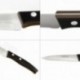 Cuchillo Aspen Verduras Hoja Acero Inoxidable 15 cm. Negro