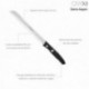 Cuchillo Aspen Panero Hoja Acero Inoxidable 19 cm. Negro