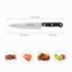 Cuchillo Grenoble Cocina Hoja Acero Inoxidable 13 cm. Negro