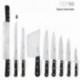 Cuchillo Grenoble Jamonero Hoja Acero Inoxidable 25 cm. Negro