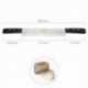 Cuchillo Grenoble Quesero 2 Mangos Hoja Acero Inoxidable 25 cm. Negro