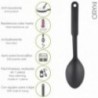 Cuchara Cocina Nylon Basic 30,5 x 7 cm.
