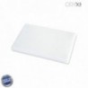 Tabla Cortar Polietileno 30x20x1,5 cm. Color Blanco