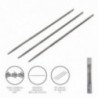 Limas Cadena Motosierra 200 x Ø 4.0 mm. 3/8" LP (Pack 3 Piezas)