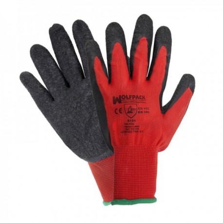 Guantes Latex / Nylon Gripflex Talla 10" (Par)