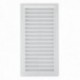 Rejilla Plastico Empotrar Con Malla Posterior 25x12 cm.