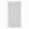 Rejilla Plastico Empotrar Con Malla Posterior 25x12 cm.