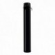 Wolfpack Tubo de Estufa Acero Vitrificado Negro Ø 110 mm. Con llave Estufas de Leña, Chimenea, Alta resistencia, Color Negro
