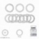 Adaptadores / Reductores Disco Corte Madera Ø 30 a Ø 20 mm. (Bolsa 10 piezas)