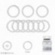 Adaptadores / Reductores Disco Corte Madera Ø 30 a Ø 25 mm. (Bolsa 10 piezas)