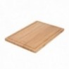 Tabla Cortar Cocina Fabricada En Madera De Bambu 100% Con Ranura 32x25,5 cm.Tabla Cortar,Carne Pescado,Verduras,Frutas,Alimentos