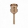 Corona Diamante Para Amoladora Ø 6 mm. Conexión Rosca M14. Corte Seco