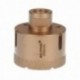 Corona Diamante Para Amoladora Ø 60 mm. Conexión Rosca M14. Corte Seco