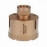 Corona Diamante Para Amoladora Ø 60 mm. Conexión Rosca M14. Corte Seco