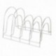 Soporte Vertical 5 Niveles Para Sartenes, Tapaderas, Acero Cromado