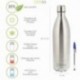 Botella Termica, Capacidad De 1000 ML. Libre BPA, Acero Inoxidable, Antigoteo