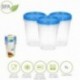 Juego Recipientes Plastico Redondos 1 Litro (Pack 3 piezas)