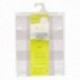 Mantel Hule Rectangular Cuadros Beige Impermeable Antimanchas PVC 140x250 cm. Recortable Uso Interior y Exterior