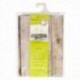 Mantel Hule Rectangular Tablones Madera Impermeable Antimanchas PVC 140 x 250 cm. Recortable Uso Interior y Exterior