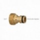 Adaptador Manguera Laton 3/4" macho