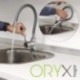 Grifo Monomando Fregadero Flexible Caño Alto, Grifo De Cocina Flexible Caño Alto.Cartucho ceramico Ø 35 mm.
