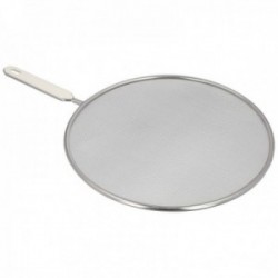 Tapa Anti Salpicaduras Ø 28 cm. Malla Acero Inoxidable. Con mango, Pantalla Antisalpicaduras,Tapa Sarten,Tapa ollas,Tapa aceite