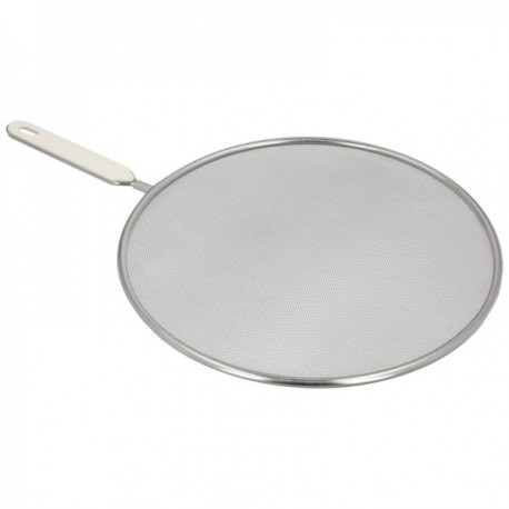 Tapa Anti Salpicaduras Ø 28 cm. Malla Acero Inoxidable. Con mango, Pantalla Antisalpicaduras,Tapa Sarten,Tapa ollas,Tapa aceite
