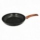 Sarten Aluminio Forjado Antiadherente Ø 28 x 5,5 cm. Mango Engomado / 5 capas / Acabado Piedra / Apta Para Todo Tipo de Cocinas