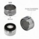Atomizador Grifos / Monomando M28 (2 piezas) Filtro Aireador Grifo, Economizador de Agua, Difusor Grifo, Aireador Economizador