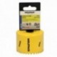 Corona Sierra Bimetal Ø 64 mm. Templado Termico, Base Reforzada. Corona Madera, Broca Agujeros Madera, Acero, Hierro, Plasticos
