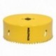Corona Sierra Bimetal Ø 121 mm. Templado Termico, Base Reforzada. Corona Madera, Broca Agujeros Madera, Acero, Hierro, Plasticos
