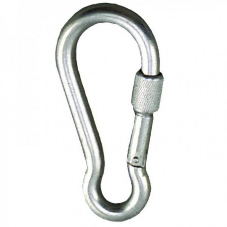 Mosqueton Bombero Con seguro 10x100 mm. Uso domestico