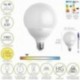 Bombilla Led Globo Rosca E27. 16 Watt. Equivale A 130 Watt. 1901 Lumenes. Luz Cálida (2700º K.)