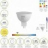 Bombilla Led Dicroica Rosca GU 5.3 / MR16. 5 Watt. Equivale A 40 Watt. 405 Lumenes. Luz Cálida (3000º K.)