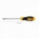 Destornillador Bimaterial Boca Estampada 4x100 mm.
