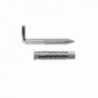 Kit Sanitario Alcayata Con Taco Ø 10 x 50 mm. Fijación Calentadores / Termos De Agua