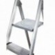 Escalera Doméstica Aluminio Profesional 5 Peldaños 12 cm Grosor.