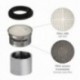 Atomizador Grifos / Monomando F22 (2 piezas) Filtro Aireador Grifo, Economizador de Agua, Difusor Grifo, Aireador Economizador