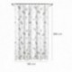 Cortina Ducha Tela Hojas 180 x 200 cm. Cortina baño, Cortina Tela Impermeable Con Anillas