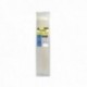 Brida Nylon 100%. Color Blanco / Natural 2,5 x 200 mm. 100 Piezas. Abrazadera Plastico, Organizador Cables, Alta Resistencia