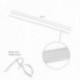 Brida Nylon 100%. Color Blanco / Natural 2,5 x135 mm. 100 Piezas. Abrazadera Plastico, Organizador Cables, Alta Resistencia