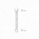 Llave Combinada Plus 17x17 Acero Cromo Vanadio DIN 3113. Llave Doble Boca, Llave Fija, Llave Estrella