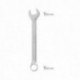 Llave Combinada Plus 28x28 Acero Cromo Vanadio DIN 3113. Llave Doble Boca, Llave Fija, Llave Estrella