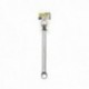 Llave Estrella Acodada Plus Acero Cromo Vanadio 16x17 DIN 838. Llave Doble Boca Acodada, Llave Fija Estrella Acodada