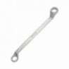Llave Estrella Acodada Plus Acero Cromo Vanadio 18x19 DIN 838. Llave Doble Boca Acodada, Llave Fija Estrella Acodada