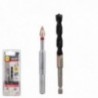 Broca Alpen Materiales Porcelanicos Muy Duros Ø 6 mm. Kit 2 brocas. Sin Refrigeración,