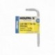 Llave Torx Inviolable Standar Acero Cromo Vanadio Profesional T10 mm. Llave Estrella, Llave Allen Estrella