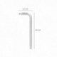 Llave Torx Inviolable Standar Acero Cromo Vanadio Profesional T20 mm. Llave Estrella, Llave Allen Estrella